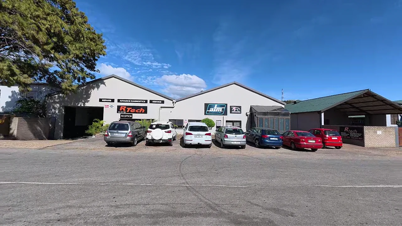 The R-Tech workshop exterior